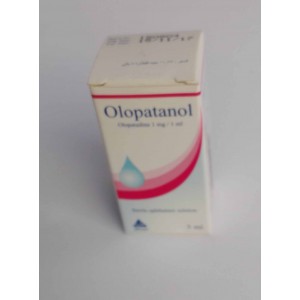 Olopatanol 0.1% ( olapatadine ) eye drops  5 ml
